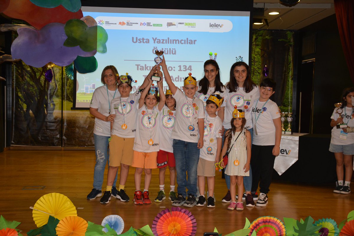 First Lego League Explore Superpowered sezonunu “Usta Yazılımcılar Ödülü” ile bitirdik. Tebrikler çocuklarım 👏🏻#ielevokulları #ielevschulen
#umutbilimde @burcuaybat @burcusariogluu @BilimKahraman