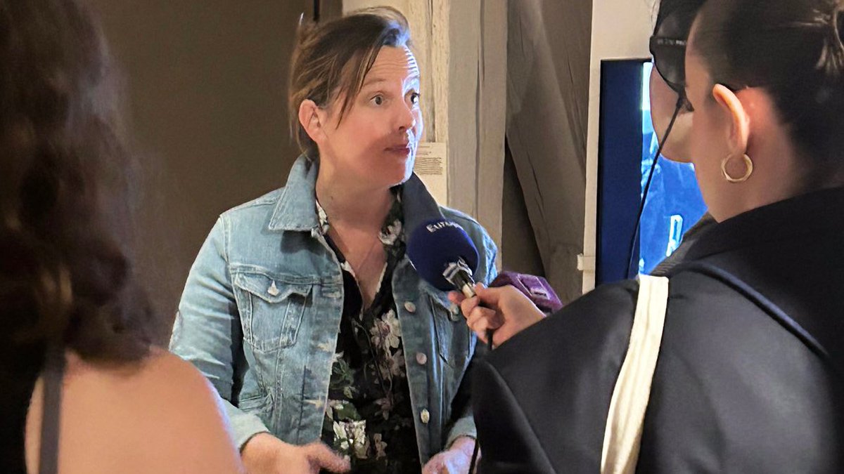 IllustriousLab's tweet photo. Overview of the staging of #TellMe 2 project #IN2FROCC by @AudeLeGuennec co-curator of the new #exhibition "Dressed for school" @MuseeEducation and the press conference that followed. With #StudioAbi @illustriouslab Xiang Li
#education #children #clothes #uniform #school #rouen https://t.co/bwIrmYqAAB