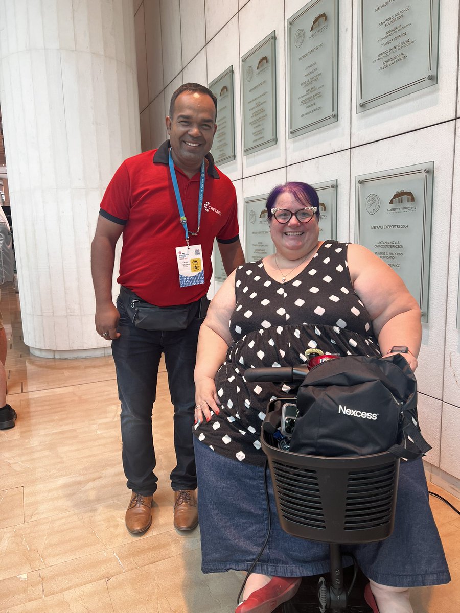 tarunchetaru's tweet photo. It was a pleasure meeting @michelleames . #MichelleAndMe #WCEU #WCEU2023 @Chetaru https://t.co/qxxC0GFhHa