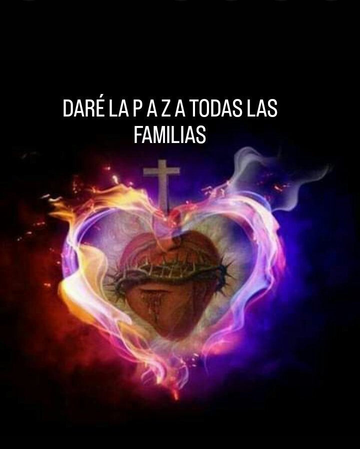 LAS 12 PROMESAS DEL SAGRADO CORAZÓN DE JESÚS!!!...
No. 5...➕🔥💗
#AmorporelSagradoCorazondeJesus!!!...