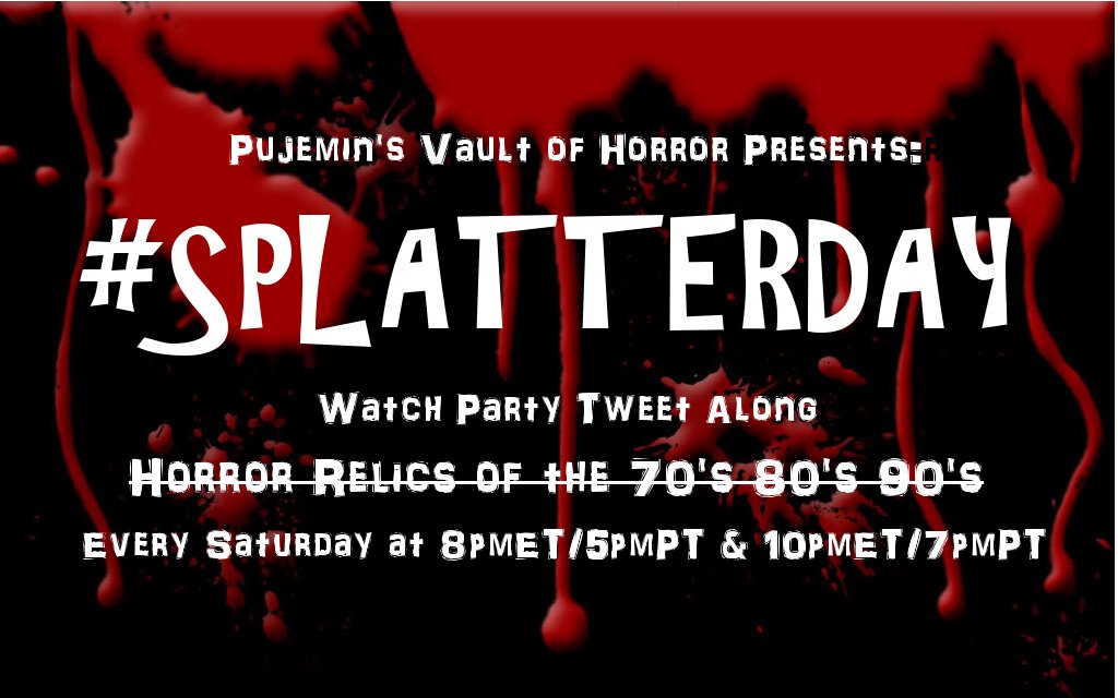 You 🌈are all invited to #Splatterday Saturday Tonight!!

Always free, obscure, splattery, entertaining Horror from Pre-2000

Feature 2/2:
10pET Beware: Children at Play 1989
youtu.be/xO7rGeO7Y-8
TromaNOWApp Plex

Watch on your device and tweet with us
#MutantFam #FilmTwitter