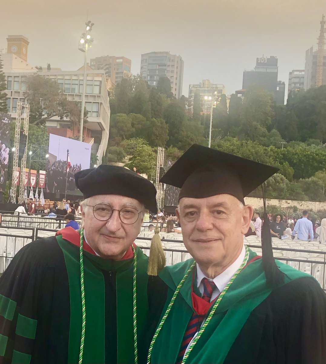 Fuad Ziyadeh, MD (@fuadziyadeh) on Twitter photo 154th Commencement 🎓
#AUBGrad23 🇱🇧
<a href="/AUB_Lebanon/">American University of Beirut</a> Green Field.
With my life-long nephro-colleague <a href="/kfbadr/">Kamal Badr</a> 🎼
<a href="/FuadZiyadeh/">Fuad Ziyadeh, MD</a> 154th Commencement 🎓
#AUBGrad23 🇱🇧
<a href="/AUB_Lebanon/">American University of Beirut</a> Green Field.
With my life-long nephro-colleague <a href="/kfbadr/">Kamal Badr</a> 🎼
<a href="/FuadZiyadeh/">Fuad Ziyadeh, MD</a>
