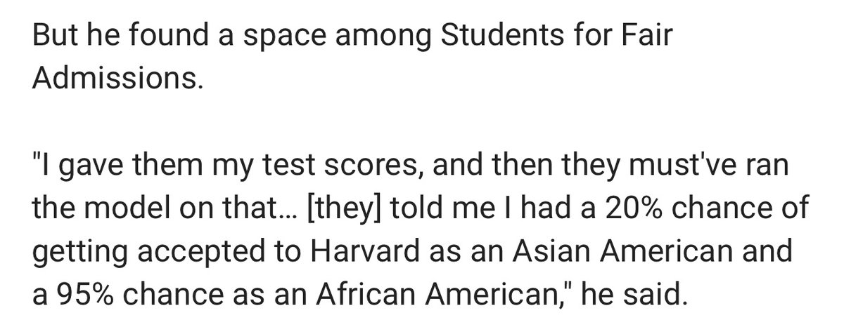 I need this student to use his intellect and explain to me how this makes sense if Black students are disproportionately underrepresented at many of colleges he applied to. 

Also, Black students make up only 3.4% of UC Berkeley’s Fall 2022 freshmen class.