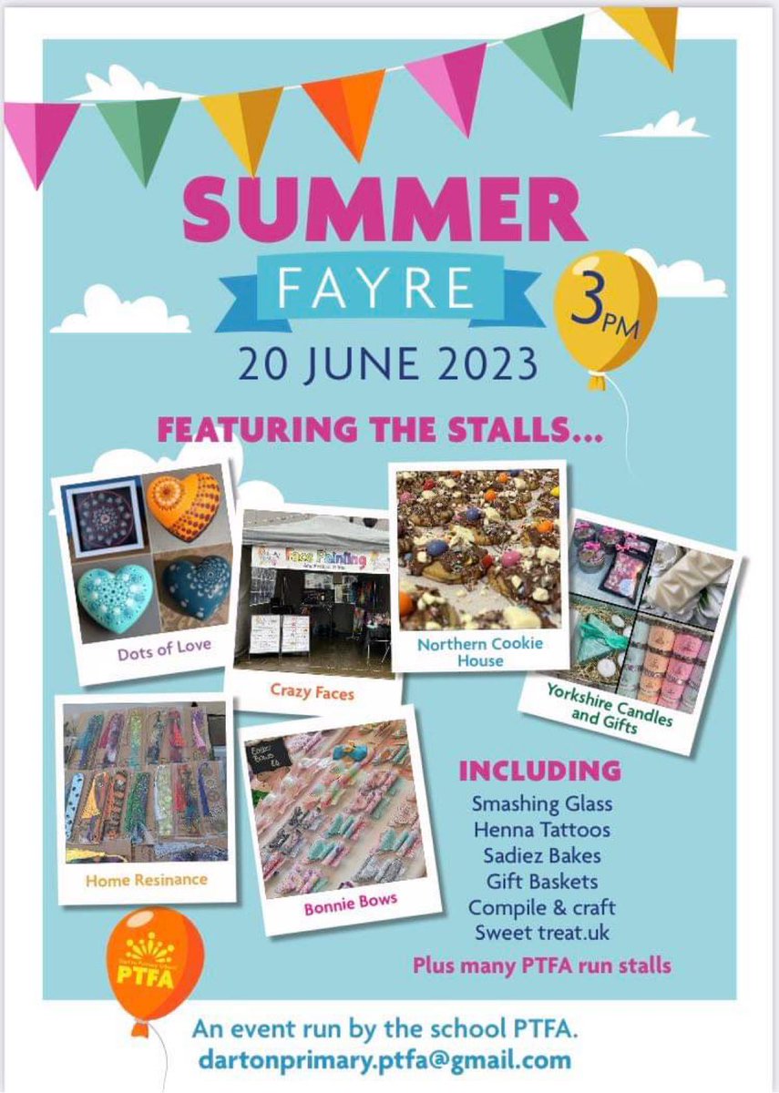 Join us in the school playground 3.15pm