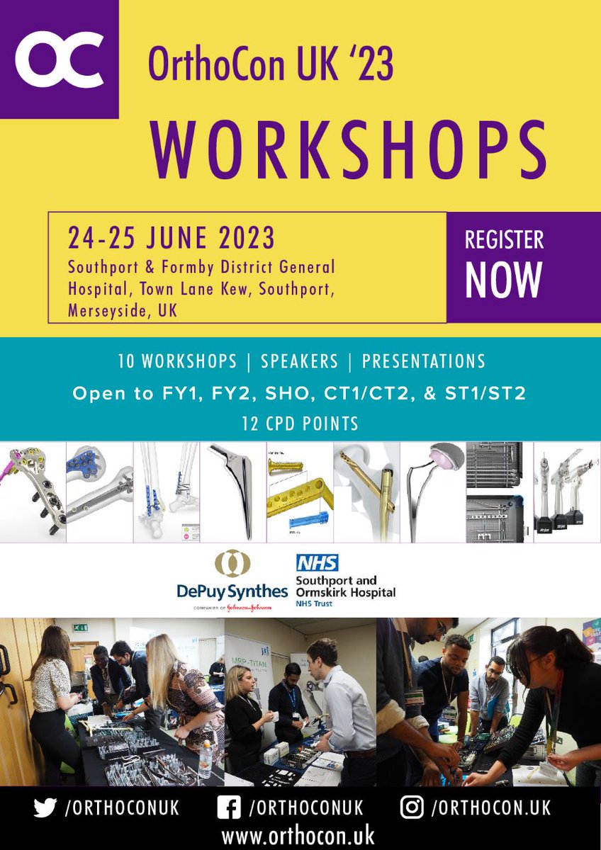 orthoconuk's tweet photo. Registrations Open Now! Limited Seats! Register now:

Link: https://t.co/FIgIRuwtzP

#Orthocon #Juniordoctors #F1 #F2 #Medtwitter #Orthopaedics #CST https://t.co/yTAw9OLfDI