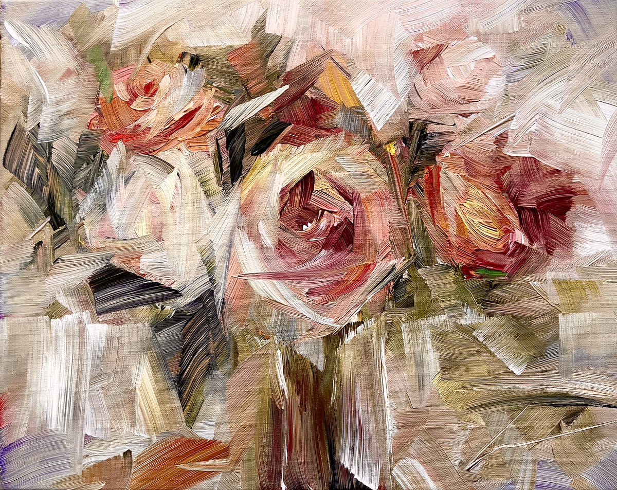 My abstract flowers painting verakober.com/floral?lang=en