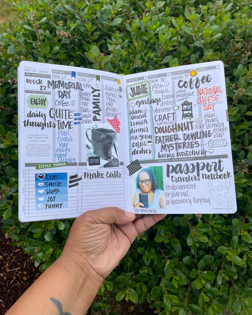 Documenting in my @passionplanner . #idocument #photojournal #passionplanner #carlascreativelife #memorykeeping #plannerlife #planner #planneraddict