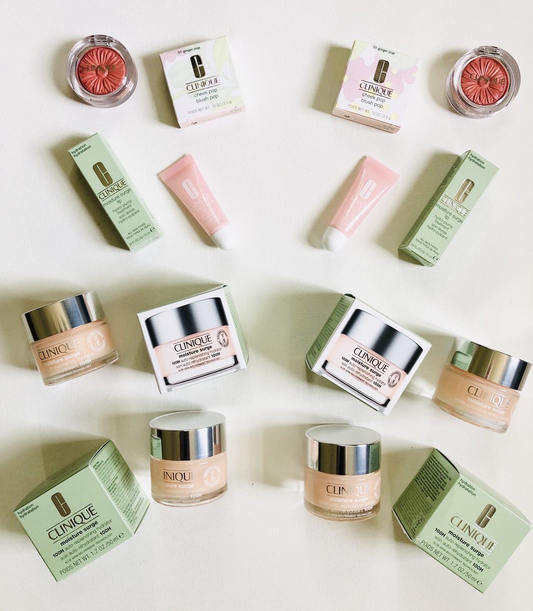 davelackie's tweet photo. I have a special Clinique giveaway coming on Monday morning. Here's a sneak peek!! https://t.co/K6lol8iSQO