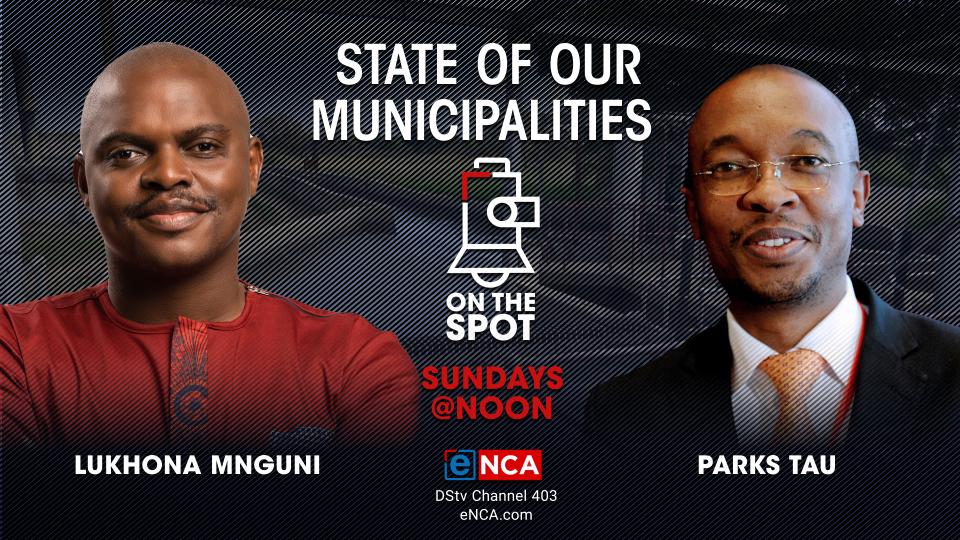 TauParks's tweet image. [NOT TO BE MISSED] What is the true state of our municipalities? On The  Spot with host  @LukhonaMnguni will be posing this question to me as  former Joburg mayor and Deputy Minister for @NationalCoGTA  on Sunday at 12pm. Only on @eNCA, exclusive to #DStv403