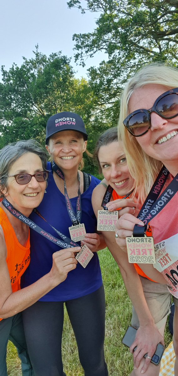 Jo_Broughton_'s tweet photo. We did it! ❤️ 22km in blazing sunshine, what a wonderful day! Thank you @StylistMagazine #StrongWomenTrek https://t.co/BstgtDpaNL