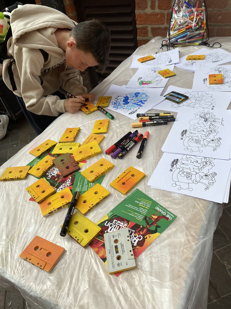 Let’s go! Warm up events started <a href="/Grand_Theatre/">Blackpool Grand Theatre 🦋</a> <a href="/BConvention/">Breakin' Convention</a>