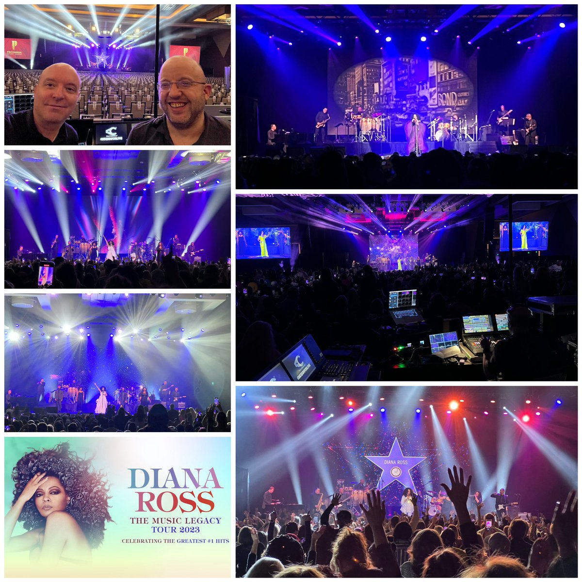 Vis_Connection's tweet image. Wonderful first night of the fantastic Diana Ross ‘The Music Legacy Tour 2023’. Visual Connection has delivered Lighting Design and Video integration. The ongoing collaboration of @designforlive and @d_horner delivering beautiful visuals that frame the artist. #lightingdesign