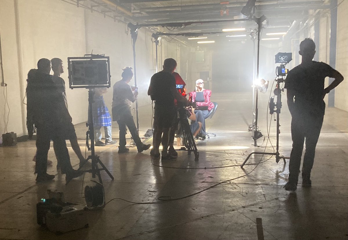 Sunny outside, but me… #Filmmaking