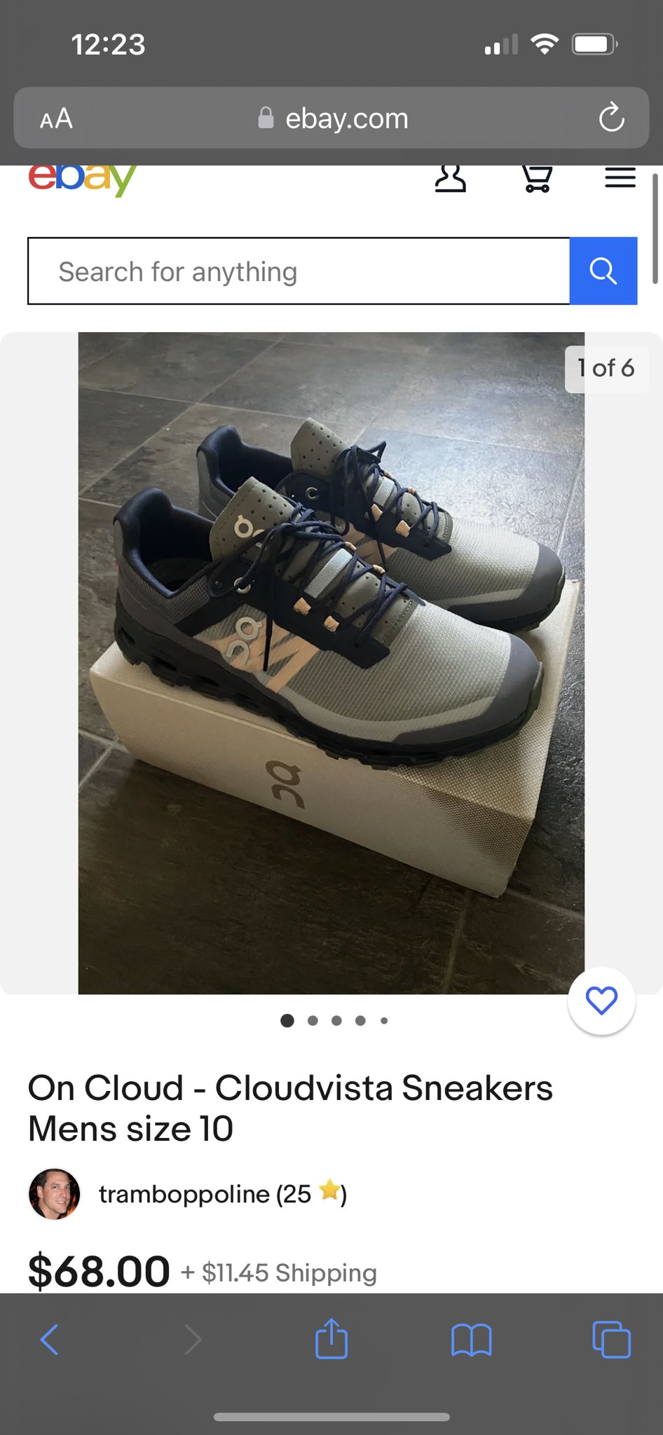 Scott Eisberg on Twitter "Anyone ever purchased shoes on EBay? They have several pairs of what