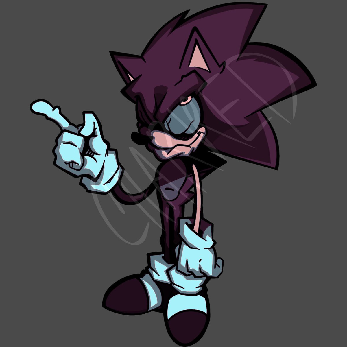 CharredGuyReal's tweet photo. just randomly drew up some deadass sonic that refuses to die idk (what do I name him) https://t.co/kui98eL7NF