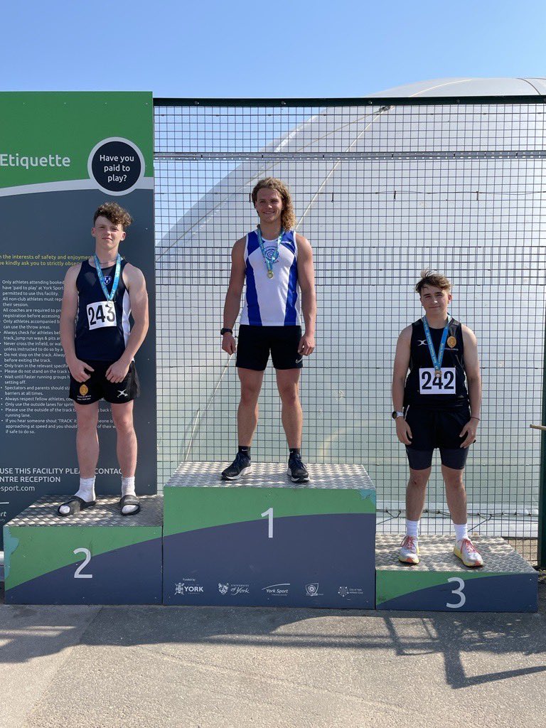 GiggSport's tweet photo. Seb and Will came 2nd and 3rd in the Javelin! https://t.co/CIUjC6L20B