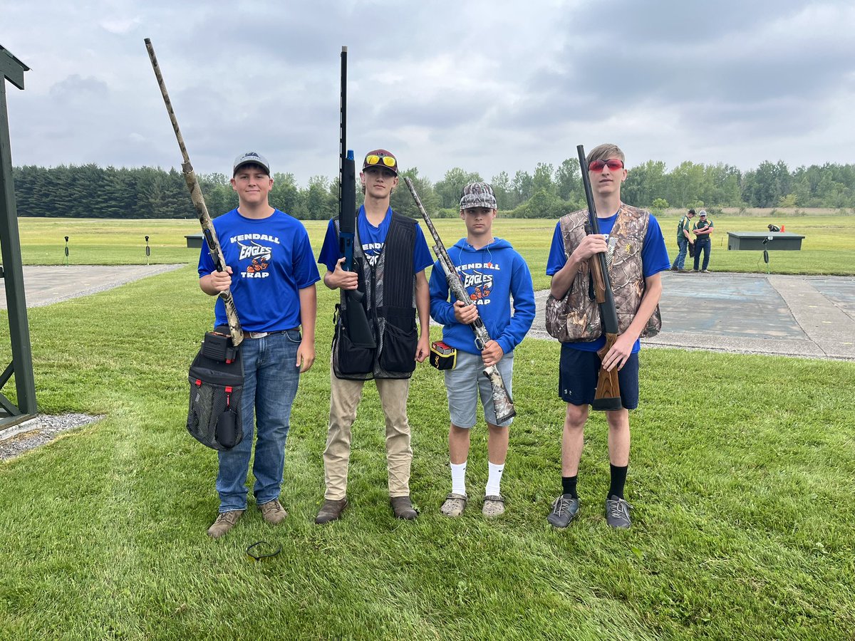 Kendall Boys Trap team competing today!