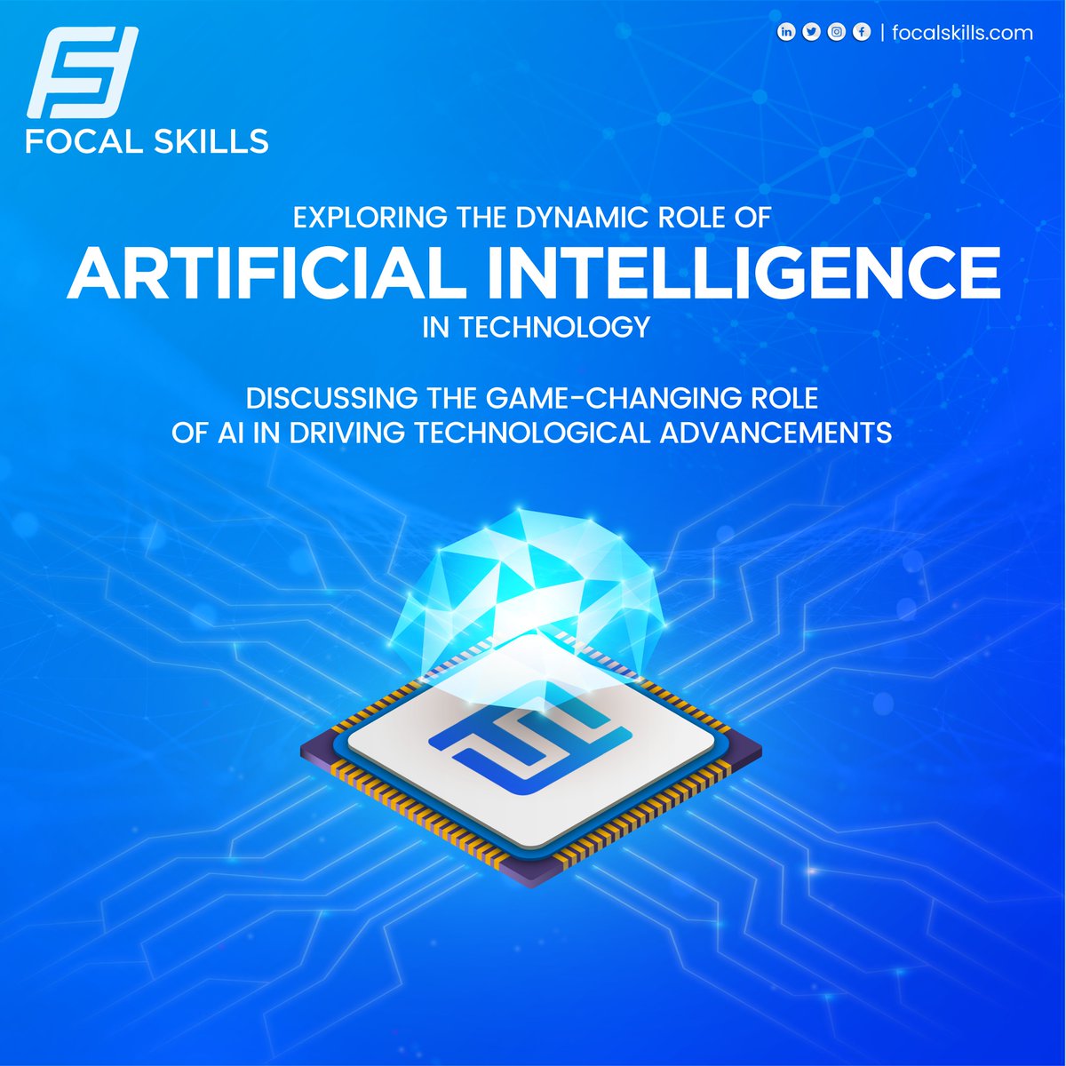 focalskills's tweet photo. Artificial intelligence (AI) is rapidly becoming a driving force behind technological advancements. From self-driving cars to medical diagnosis, AI is being used to solve some of the world's most pressing challenges.

We will discuss how AI is being used to improve our lives in a variety of ways, and we will also explore some of the challenges that AI faces as it continues to evolve.

Join us as we take a closer look at the future of AI and its impact on our world.

https://t.co/C4p7SDgNBH

#artificialintelligence #AI #machinelearning #ML #deeplearning #DL #datascience #DS #tech #technology #innovation #future #trends #robotics #selfdrivingcars #virtualassistants #healthcare #finance #retail #manufacturing  #sustainability #emergingtech #bias #safety #privacy #jobs #careers #education #research #development