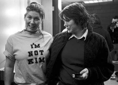 JakeRudh's tweet photo. Happy birthday to twin sisters Kim and Kelley Deal of The Breeders. https://t.co/q16yyVPOPL