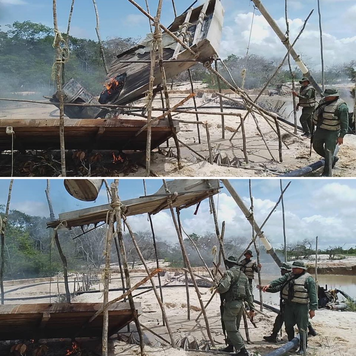 Nuestra #CRBV en el Art. 1 establece: La República Bolivariana de Venezuela es irrevocablemente libre e independiente.. "Son derechos irrenunciables de la Nación la independencia, la libertad, la soberanía, la inmunidad, la integridad territorial y la autodeterminación nacional".