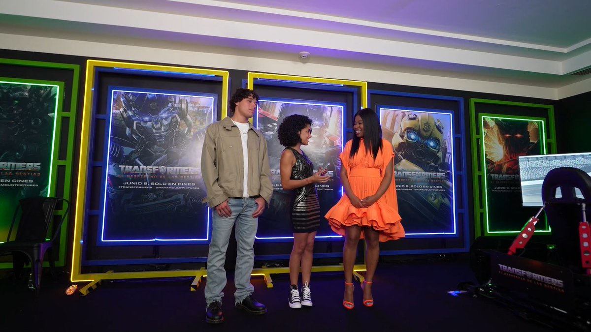 ¡No te pierdas la entrevista de  <a href="/Natalia_Ricaud/">Natalia Ricaud</a> con <a href="/ARamosofficial/">Anthony Ramos</a> y <a href="/Domfishback/">Dominique Fishback</a>! 🤩 Quienes  estrenan “Transformers: El Despertar de las Bestias” #PalomaYNacho🍿🎬