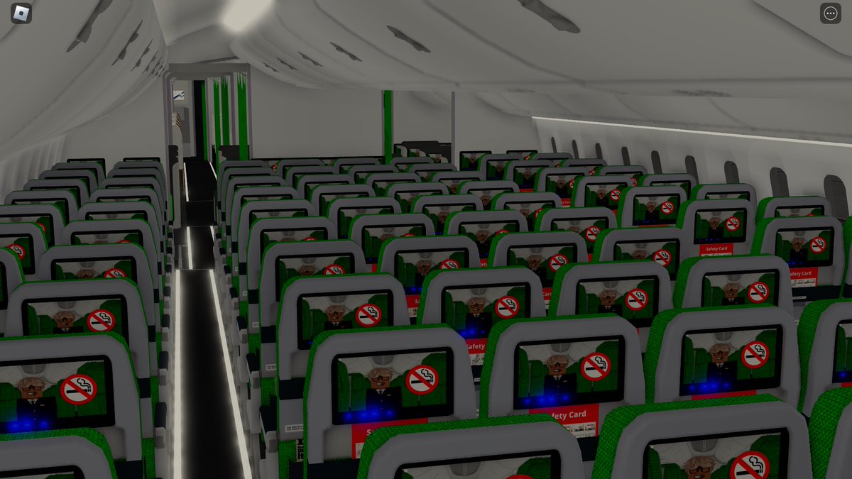 LiteAirlines's tweet photo. The B787-9 has been refreshed with a new In-Flight Entertainment Screen!
Join us today! Link in bio! 
#ROBLOX #RobloxDev #RoAviation https://t.co/kOx6wQXKDo