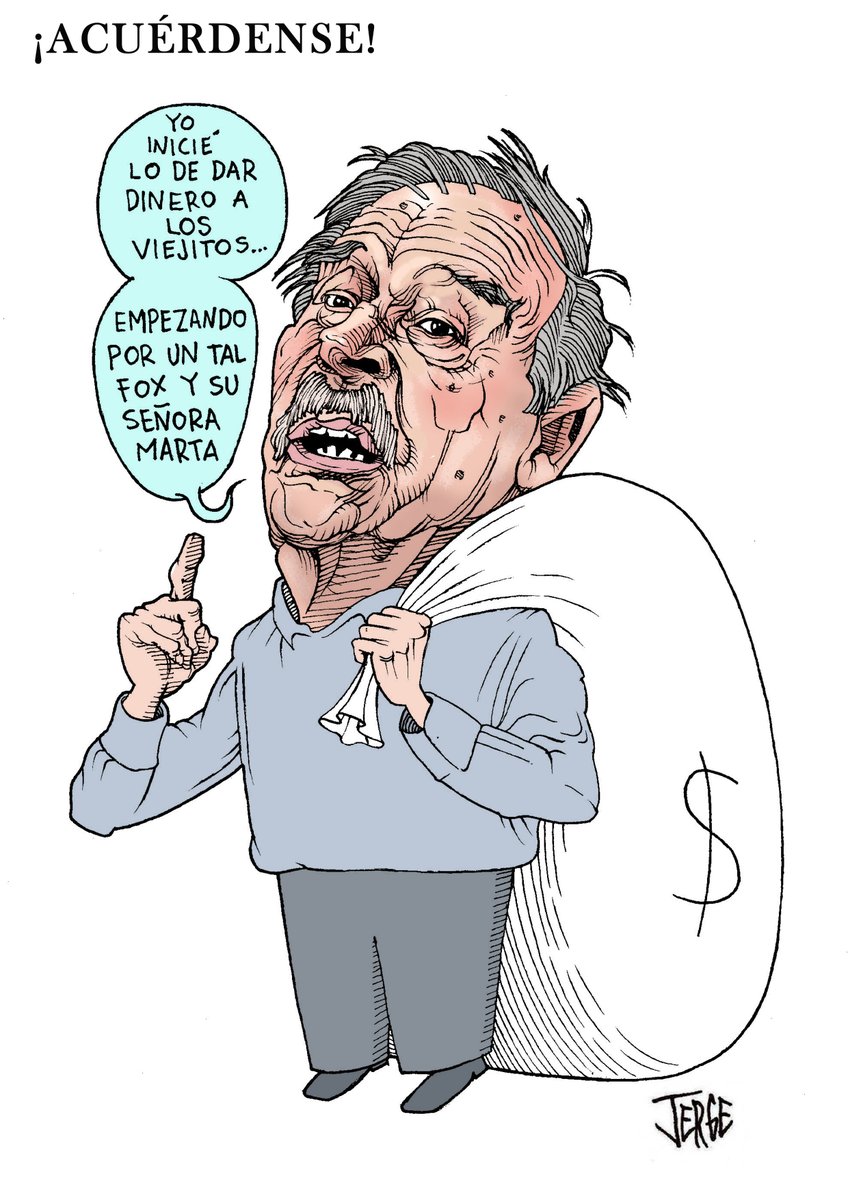 #MonerosLaJornada ¡Acuérdense!, cartón de @monerojerge

bitly.ws/HXRC