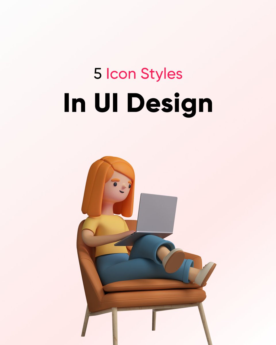 finchUIUX's tweet photo. 🔮Transcending the ordinary! Step into the world of cutting-edge UI design with us 🚀 Discover the power of 5 iconic styles that are revolutionizing interfaces as we know it.✨  🎨 Comment your favorite! #UIUXDesign #IconStyles #DesignFutures https://t.co/A9FAH9r4QE