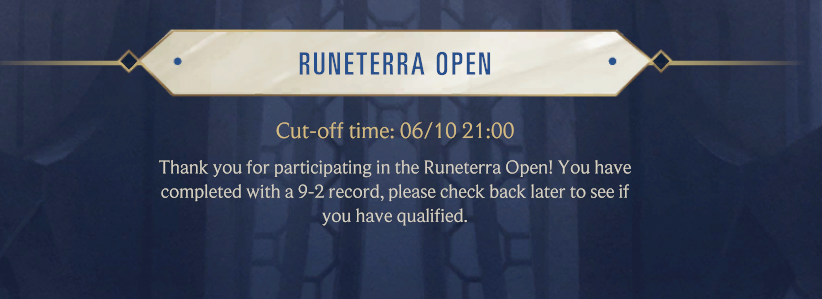 went 9-2 with a pretty good score so might have made top cut lets see, did not expect this result considering i havent played much at all this season and just took 3 decks that looked fun. Sorry to whoever i kicked out with my weird lineup and miserable play xD