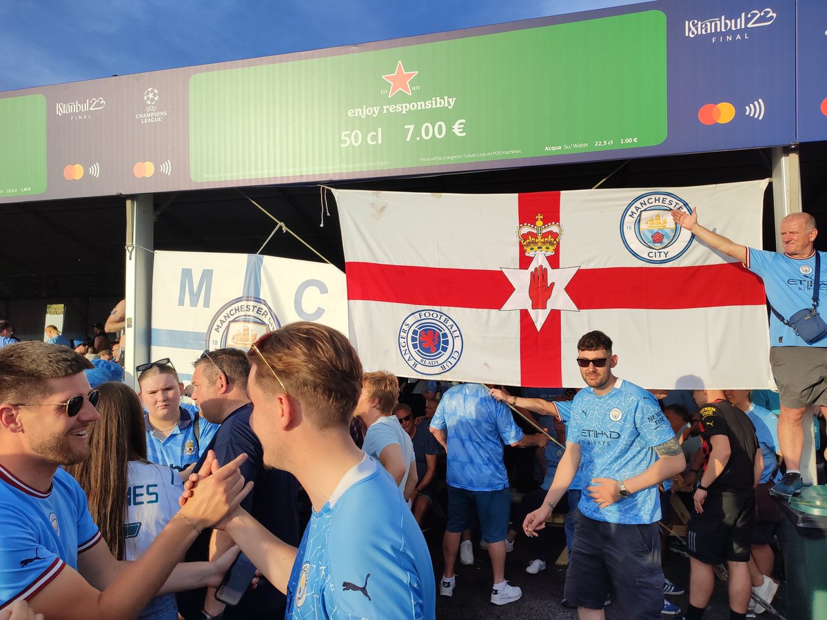 Ulster boys making all the noise in Istanbul #gawa