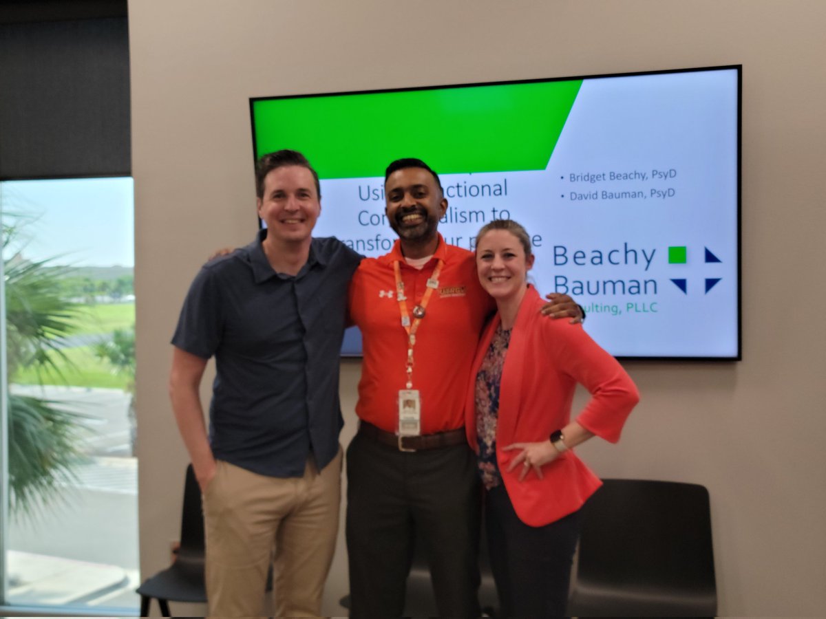 pcbhlife's tweet photo. #BBC training on "Using #FunctionalContextualism to Transform your Practice" for #physicians, #BHCs, #psychologists & #counselors!!! #ACCESSV #PCBHlife #matrix #ACT @TheLightFarmer
🧡⚕️🖤⚖️🩶🩺 https://t.co/kPRmvTEoUD