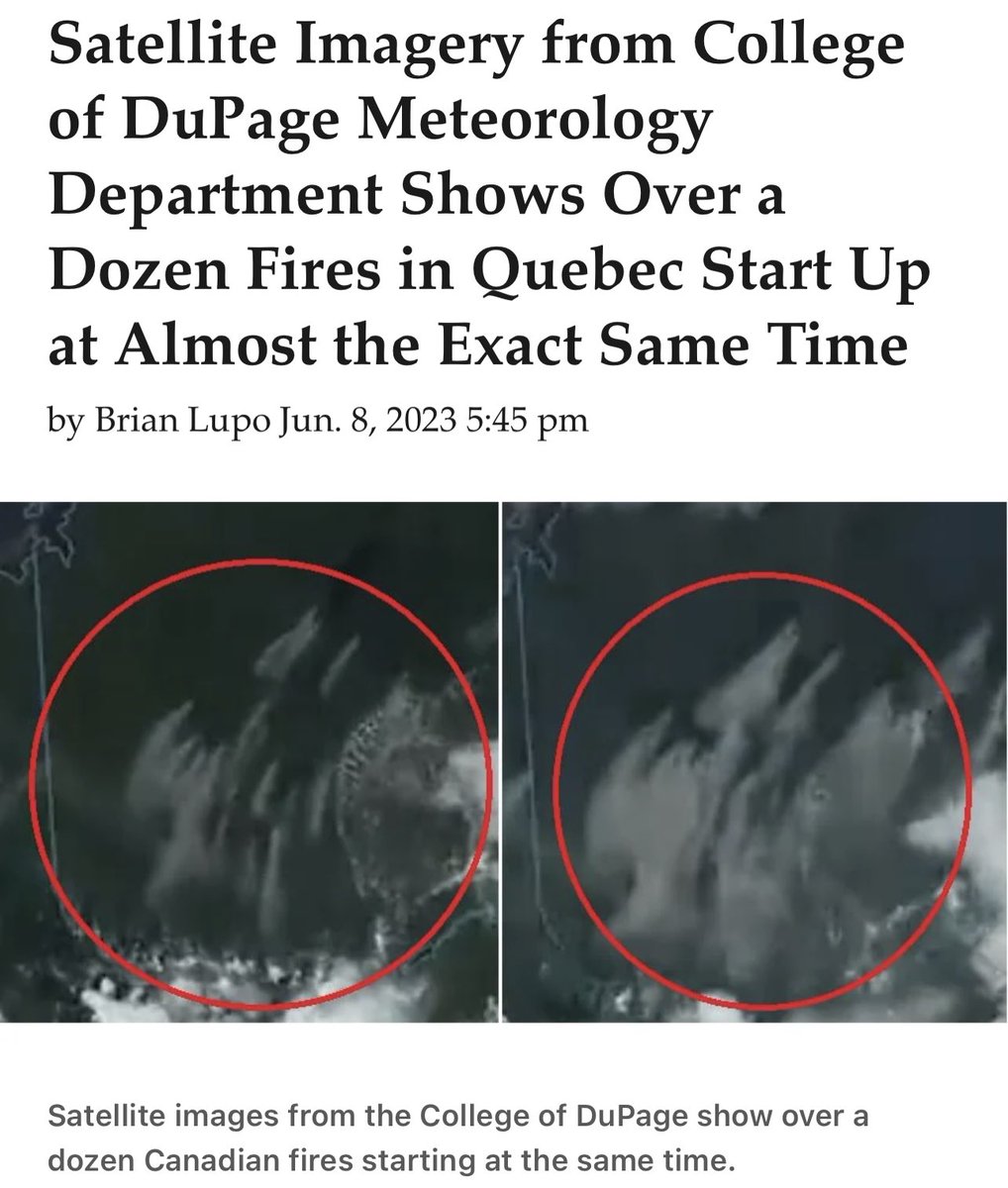 WBrettWilson's tweet photo. How can this be? Fires starting at the “exact same time”??  

Eco-alarmists? https://t.co/IwfI8tRRmK
