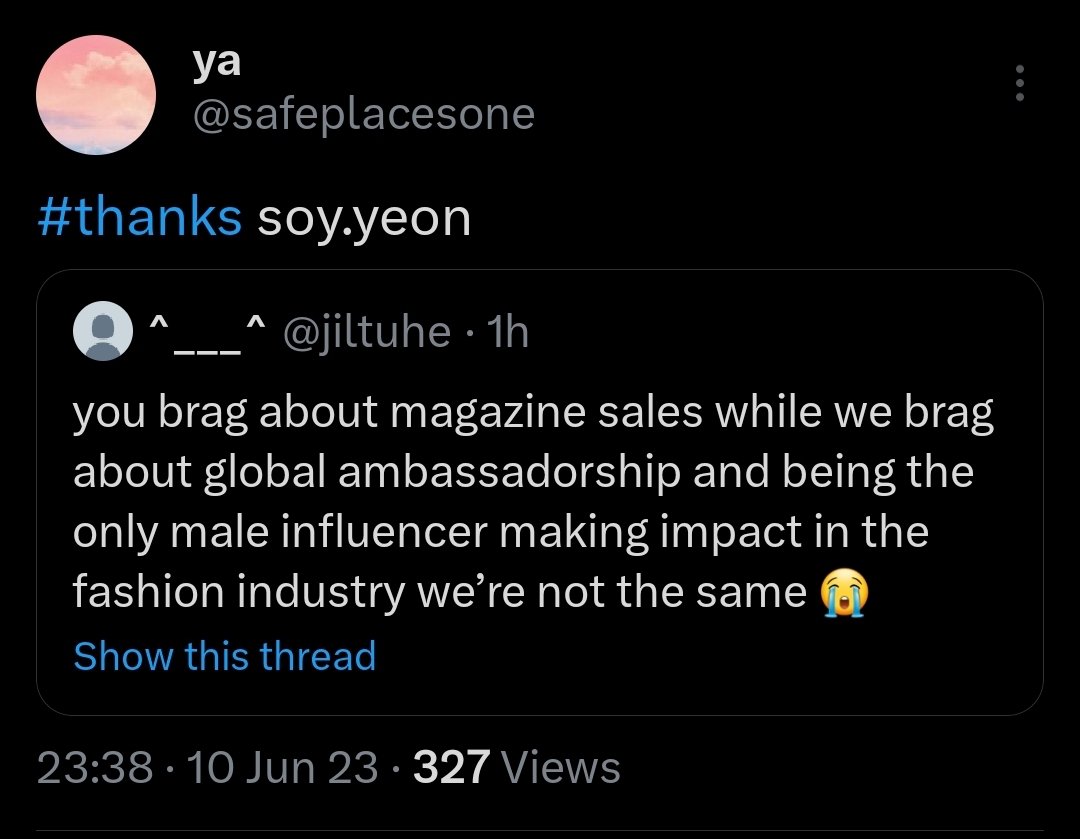 can't you all just leave jeno & soyeon alone? they're both just doing their jobs. it's about time you acknowledge that your malicious comments about them are, in fact, harassment. idgaf about the root of your fights, but know your place.