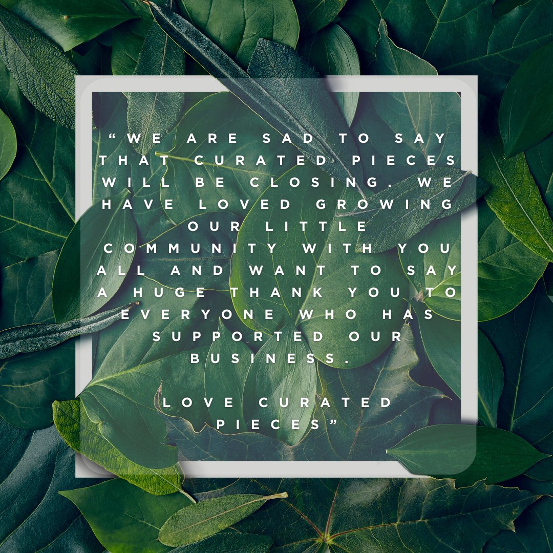 Curated Pieces tweet media