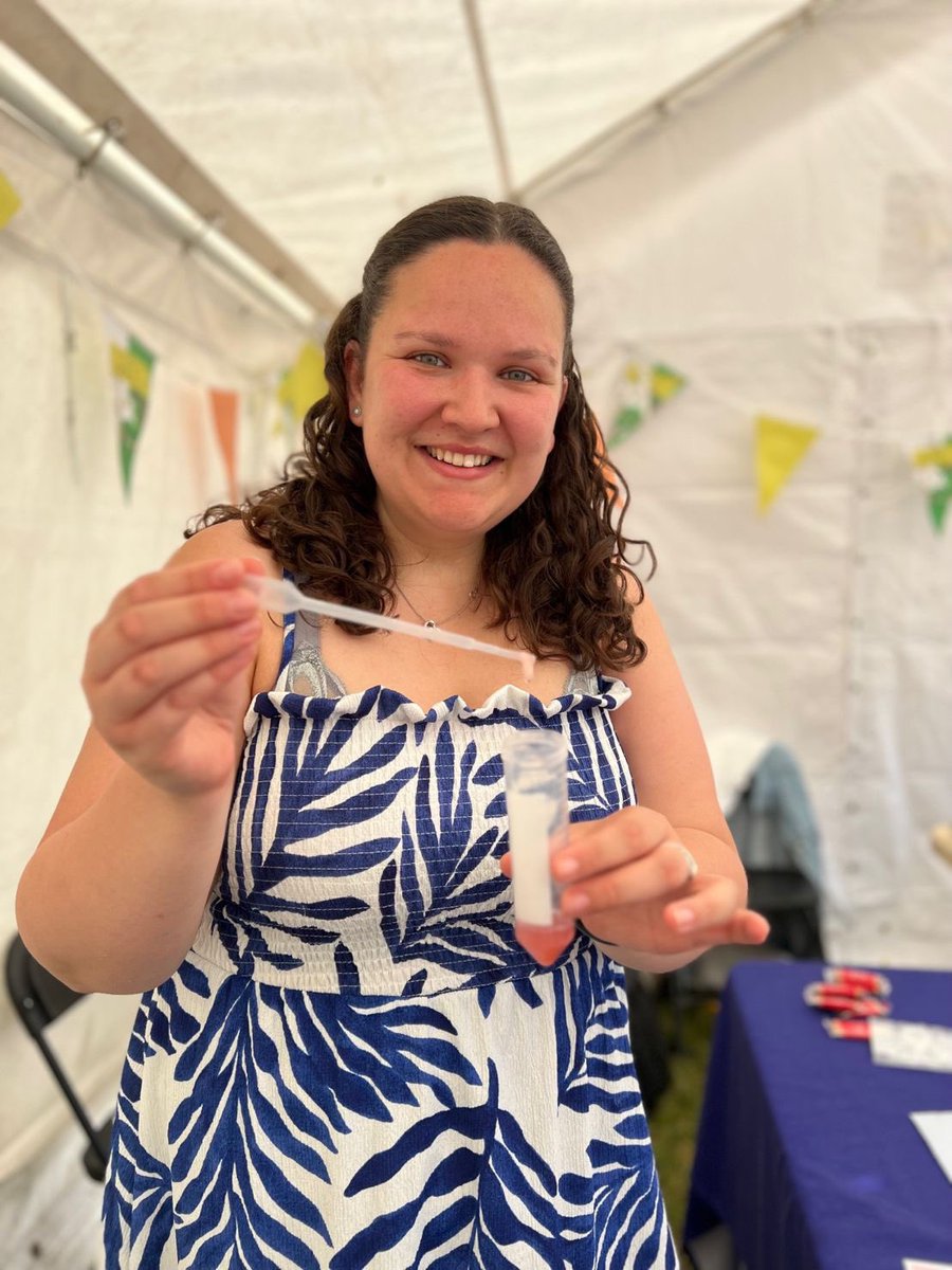 Emilie Alard (@emilie_alard) on Twitter photo Had the best day today representing <a href="/QMBCI/">Barts Cancer Institute (Queen Mary)</a> at the Festival of Communities 🧬 so many young and inspired scientists isolating DNA from strawberries 🍓 Had the best day today representing <a href="/QMBCI/">Barts Cancer Institute (Queen Mary)</a> at the Festival of Communities 🧬 so many young and inspired scientists isolating DNA from strawberries 🍓