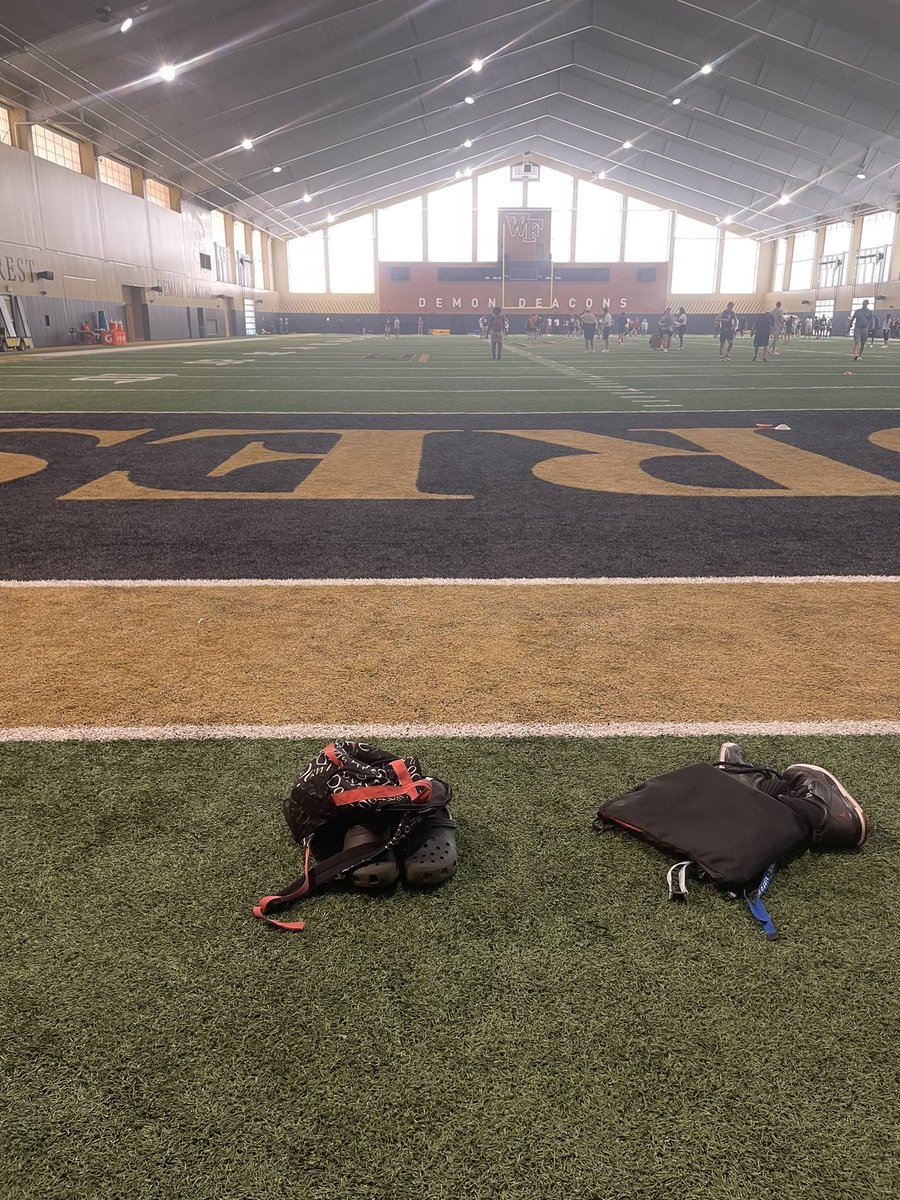 ListonSpratt06's tweet photo. Thank you @WakeFB @CoachTabacca @CoachClawson for hosting me at a great camp! #Hardwork #DemonDeacons https://t.co/f8QNDKunNv