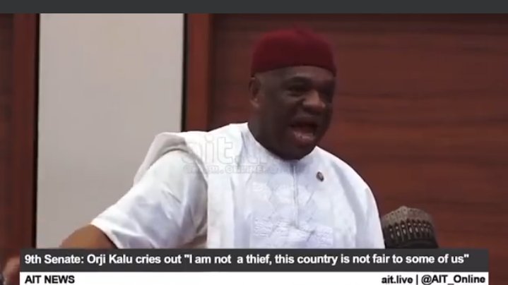 ManexcelO's tweet image. I&apos;m not a &quot;THIEF&apos;, this country is not fair to most of us.
__orji uzor kalu in tears.😆
Me: one NIGERIA don happen to him😆