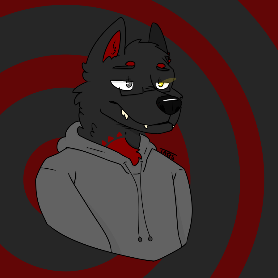 SolitarTheWolf's tweet photo. 🌙GOOD MORNING FRIENDOS!☀
It is officially SFW Saturday, and you all have voted for the oldest commission I have of Solitar! It was my first commission and what made Solitar who he is!
This was commissioned six years a go...
#Furry #FurryArt #FirstOC https://t.co/ZdRQTHtO8I