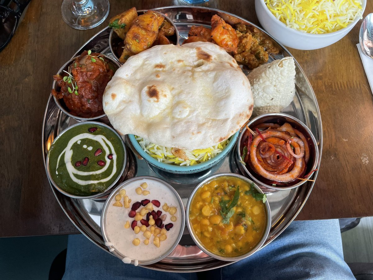 copythedog's tweet photo. Strongly recommend the meat thali at Ritu #carrigaline 👌 https://t.co/aMO81z9y1Y