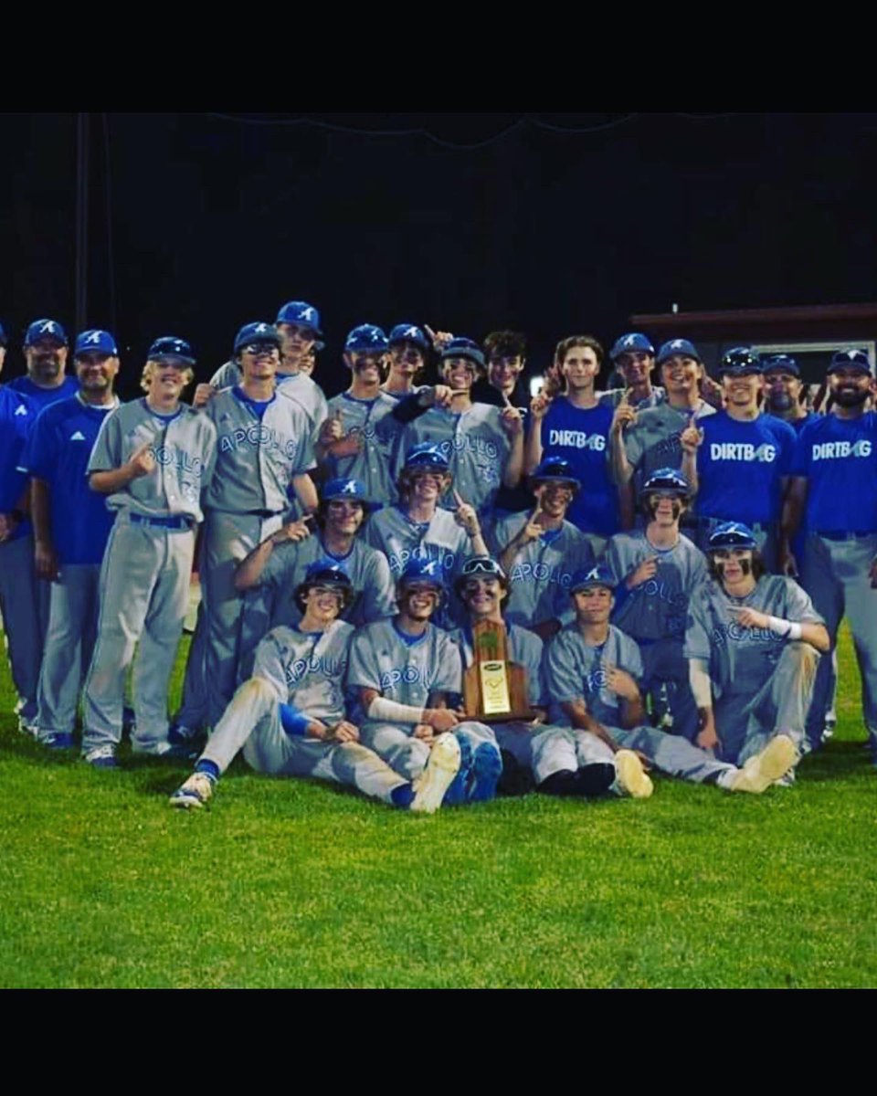 NolanJohnson007's tweet photo. So grateful to have finished the season playing with these guys. Our season ended earlier than we wanted, but we made memories that will last forever. Can’t wait until next season. We will be back. @AHSBaseball1 #dirtbagsbaseball https://t.co/s6o9SaseHi
