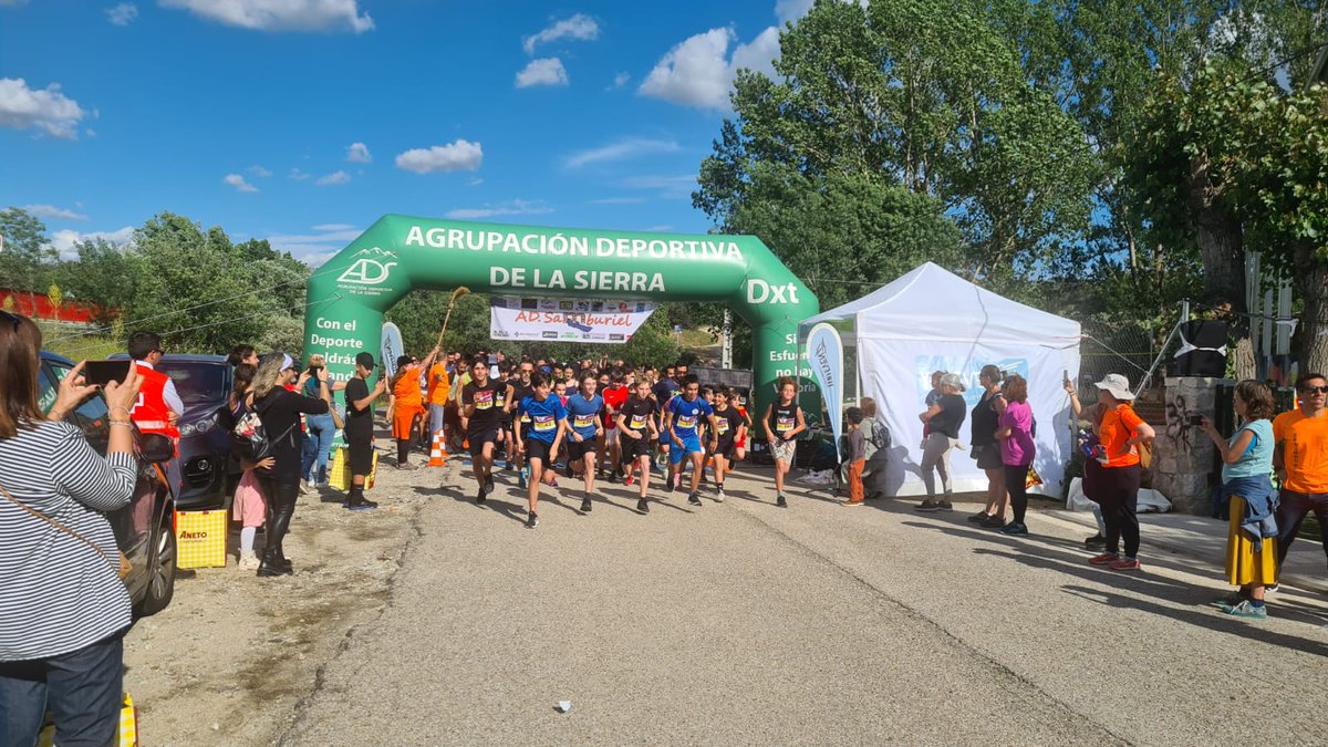 💜 Comienza la XV carrera de la mujer contra la violencia de género. + de 300 personas participan en esta edición. 100 son alumnos/as de nuestros colegios

🏆 Enhorabuena a Irene Lorenzo Picón de Colmenar Viejo por la victoria

#Mujer #SierraDeMadrid #ElBoalo #Cerceda #Mataelpino