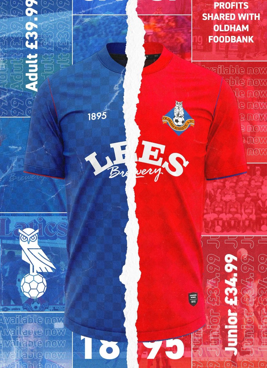 PRIZE DRAW: We're giving away 2 of our retro shirts! 

Next Saturday, we'll choose 2 lucky winners who will each receive a shirt (RRP £39.99).

Entry conditions:

Be a paid member of OASF for just £12pa.

Follow us on Twitter.

Like and retweet this tweet.

Good luck all!

#oafc