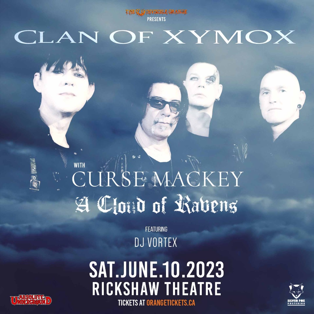 Rickshaw Theatre (@rickshawtheatre) on Twitter photo 🌙TONIGHT🌙
Dutch Dark-wave icons #ClanOfXymox play the Rickshaw Theatre with guests <a href="/CurseMackey/">CurseMackey</a> and <a href="/acloudofravens/">@ACloudOfRavens</a>!
DOORS: 7:00pm ⏰
TIX: ow.ly/MfyY50OHmbB
RSVP: ow.ly/26vG50OHmbC
Presented by <a href="/InvisiblOrange/">The Invisible Orange</a> 🌙TONIGHT🌙
Dutch Dark-wave icons #ClanOfXymox play the Rickshaw Theatre with guests <a href="/CurseMackey/">CurseMackey</a> and <a href="/acloudofravens/">@ACloudOfRavens</a>!
DOORS: 7:00pm ⏰
TIX: ow.ly/MfyY50OHmbB
RSVP: ow.ly/26vG50OHmbC
Presented by <a href="/InvisiblOrange/">The Invisible Orange</a>