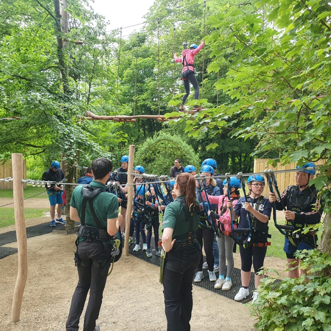 We were thrilled to welcome #statestreet to the park today for a day of adventure and family fun. Lots of smiling faces all round! Thanks so much for supporting our #socialenterprise &amp; #localbusiness. #charity #notforprofit #ruraldevelopment #kilkennybusiness #supportlocal