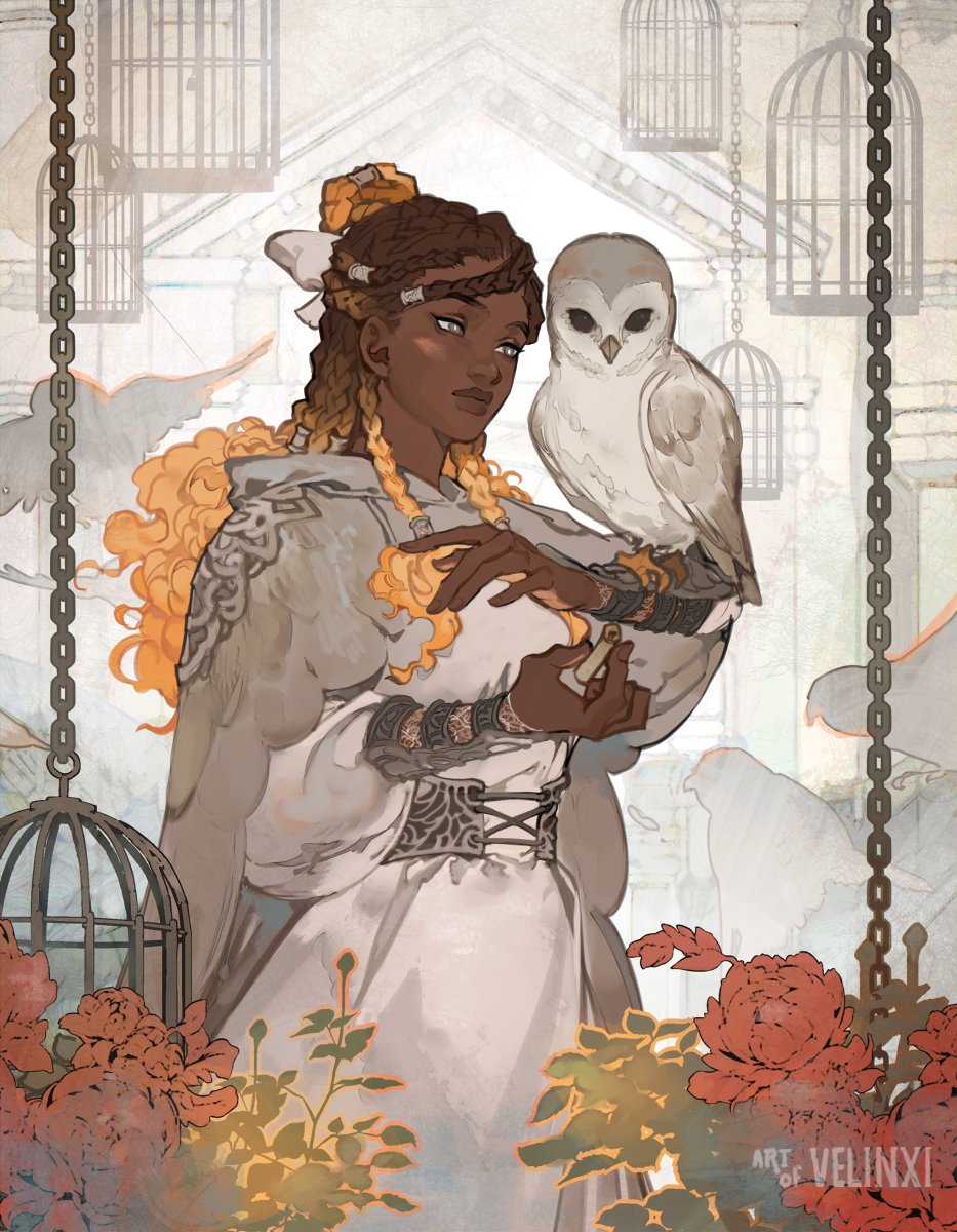 Velinxi's tweet image. Annabeth and her owls #pjo