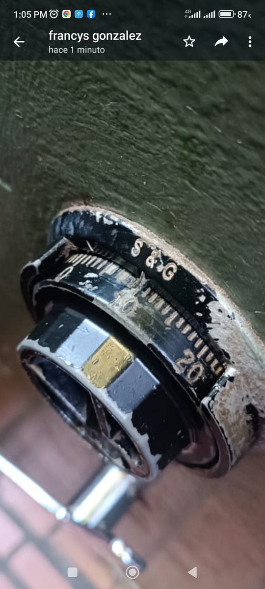 coredesca's tweet photo. @SG_Locks1 se recomienda siempre tener un #dial en buen estado, para realmente ser precisos al momento de montar la clave y no estará adivinando... Sí coloca una sola vez la clave de buena forma Y de forma precisa evitamos que alguien pueda ver nuestra combinación https://t.co/CuTcVhoucq