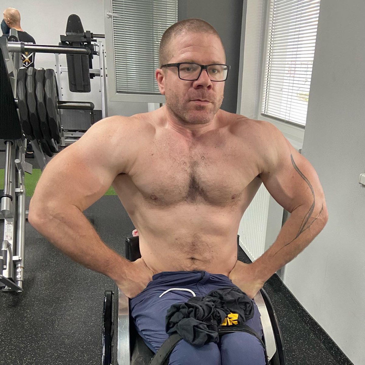 LK_bodybuilder's tweet image. VÝRAZNĚ NABRAT VE SLUŠNÉ KVALITĚ! @JanPovysil  
Tak zněl plán. Aktuální  stav: 
Váha : 5-6 kg + BFT : 9,5 - 10,2 ( o 4 - 5 % - proti prvnímu objemu. Jde se do 9. týdenní  přípravy na přestup do real bodybuilding divize!
#npcworldwide 
#proqualifier 
#wheelchairbodybuilding