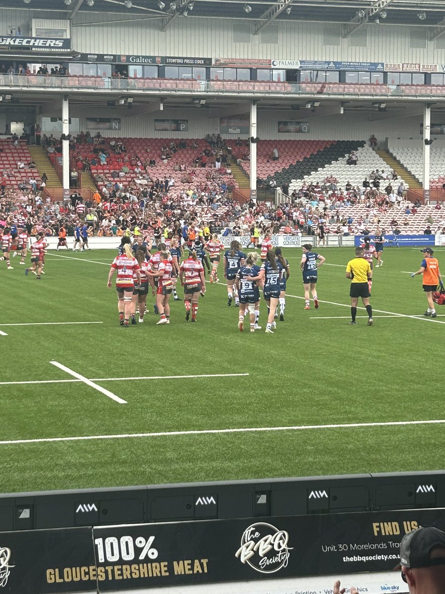 Loved being in The Shed today, cheering on the @Glos_PuryWRFC team to their first ever @Premier15s final. Can’t wait to be there in 2 weeks to cheer them once again! #glawsfamily