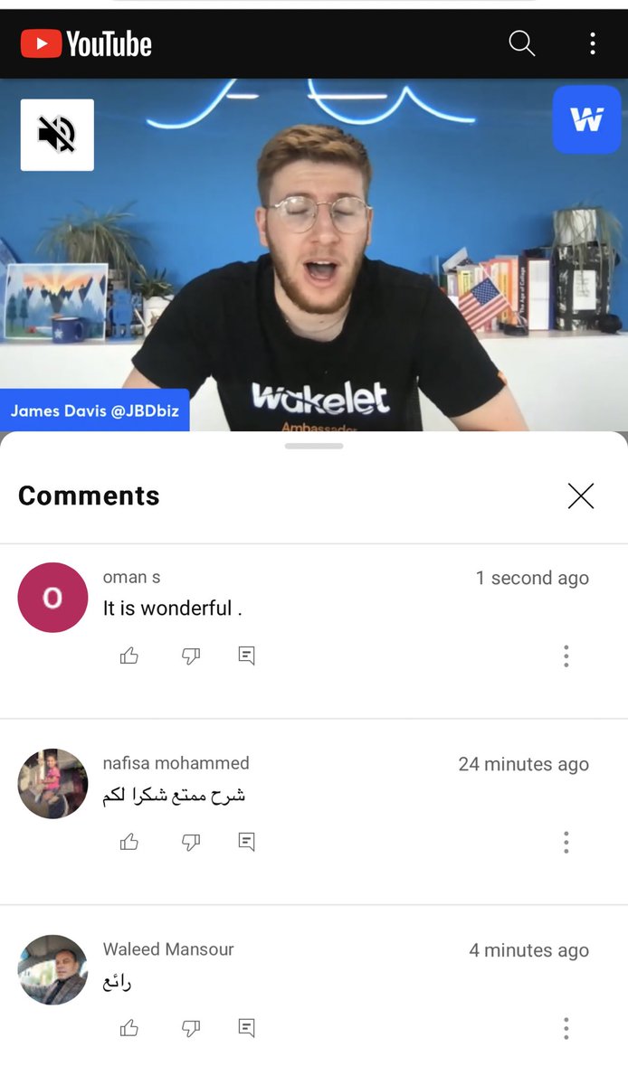 omans8630353952's tweet photo. حضور حدث wakelet بعنوان
( discover wakelet with the Arabic community)
@sdelafosse @MicrosoftEDU @MicrosoftOman
#CloudSkillsChallenge #MIEExpert #MicrosoftEDU #EdChatEU #EdGlobal #T4Education #T4countryambassador #education #teachertechsummit https://t.co/UyP5VumTMw