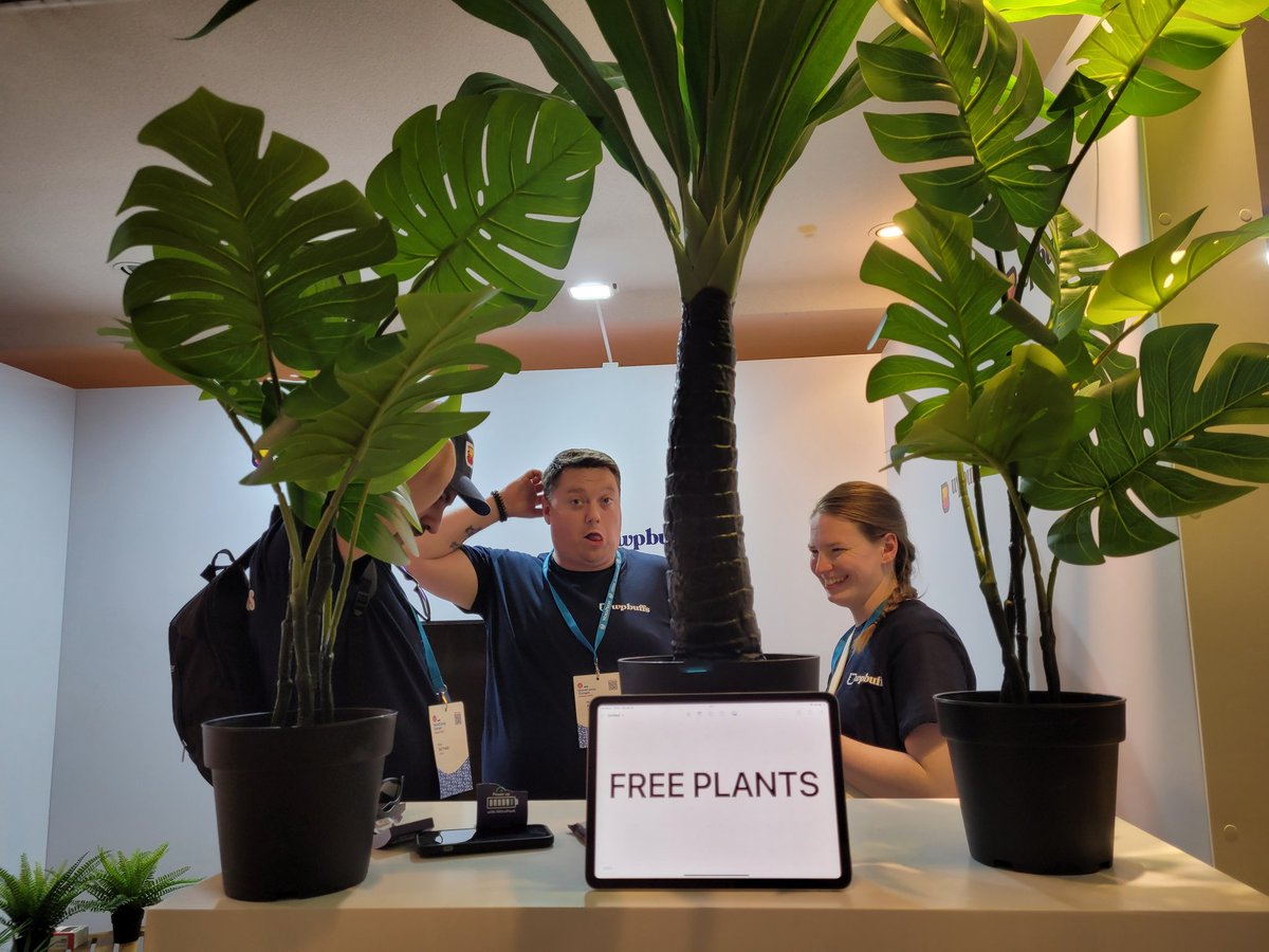 I think the best giveaway at #WCEU23 was by <a href="/thewpbuffs/">WP Buffs</a>!